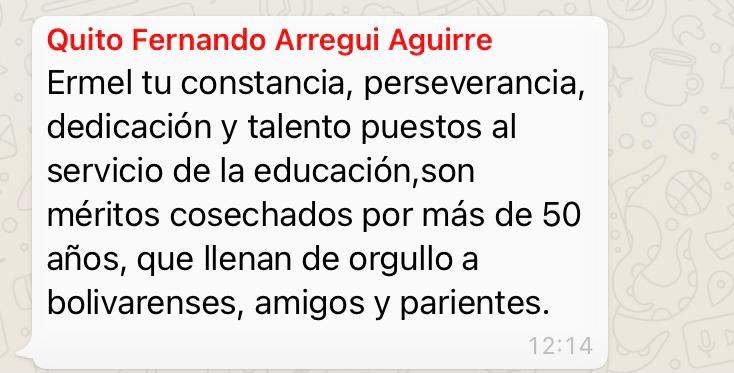 Quito Fernando Arregui comentario