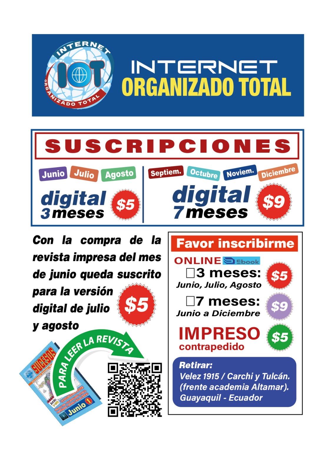 suscripciones iot